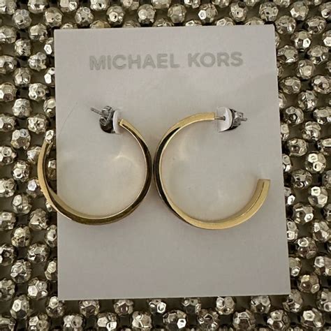 earring bag michael kors|Michael Kors hoop earrings sale.